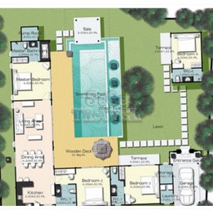 SeCeTravel-Two-Villas-Holiday-Oriental-Style-Layan-Beach-Phuket-Thailand-Villa-floorplan-2