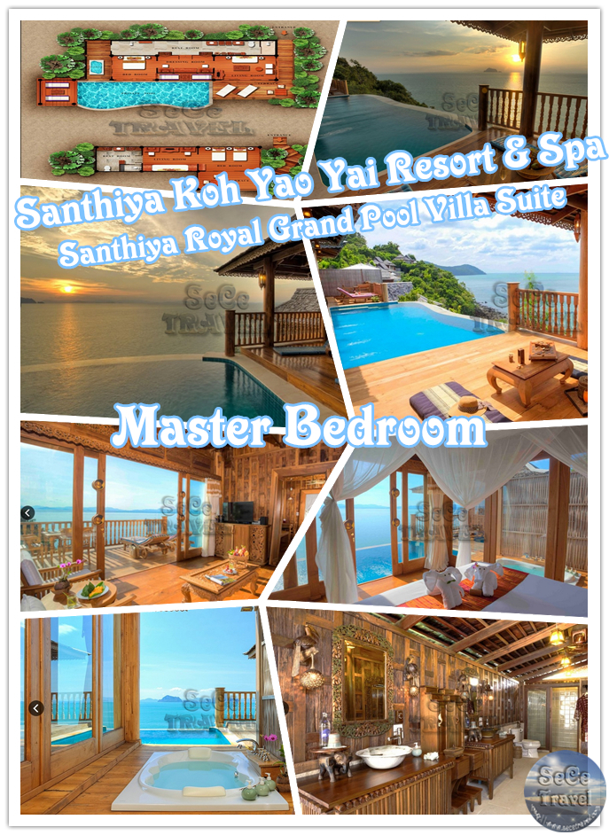 secetravel-santhiya koh yao yai resort & spa - Santhiya Royal Grand Pool Villa Suite-Master Bedroom