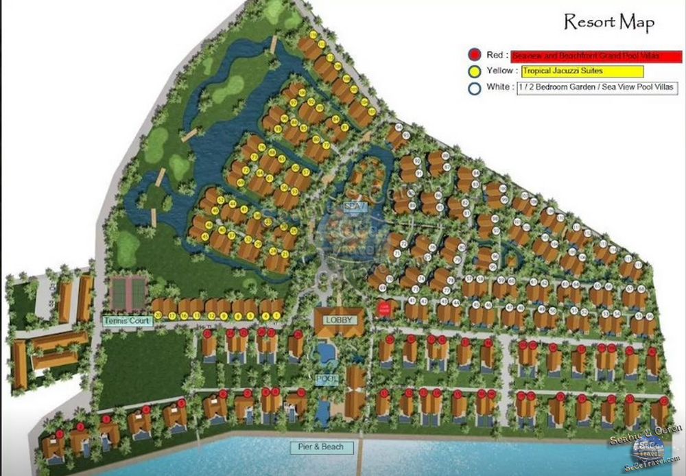 The Village Coconut Island Beach Resort-MAP-1