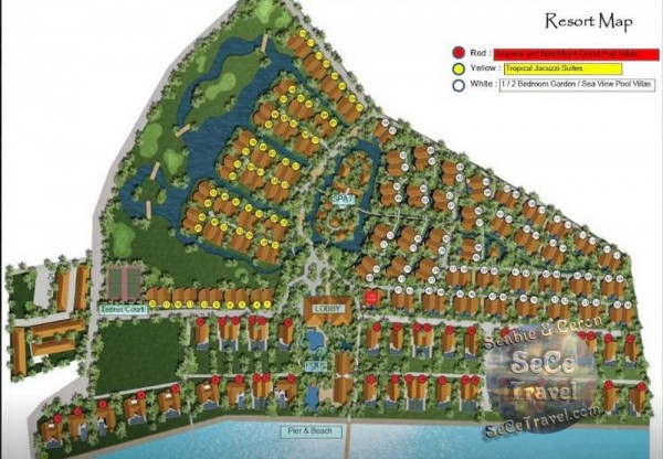 The Village Coconut Island Beach Resort-MAP-1