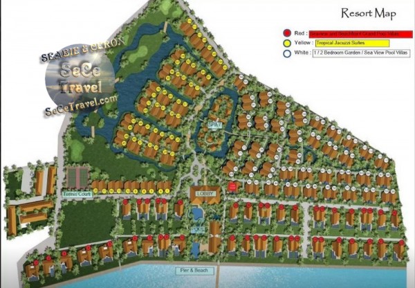 The Village Coconut Island Beach Resort-MAP-1